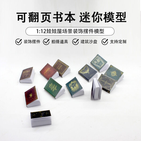 O1CN01GMz6fZ24hn2cJrJFN_2212776247423-0-cib Wholesale Mini Dollhouse Magic Books