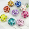 Wholesale Halloween Ghost Head Wearable Straight Hole 3D Focal Beads