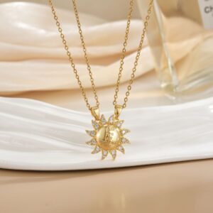 Magnetic couple necklace xl0482