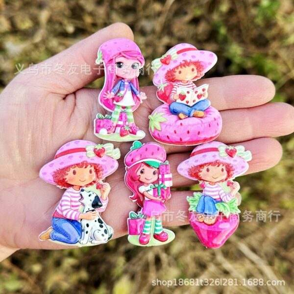 O1CN01GTi66d2DhdWIZWHKw_2219354848641-0-cib Wholesale 10pcs 45mm printed cartoon girl double-sided acrylic beads