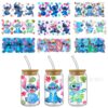 Wholesale Popular Stitch Uv Dtf Transfer Crystal Transparent Sticker Waterproof and Scratch-Resistant Cartoon Cute Decoration Wholesale Cross-Border