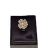 Wholesale Zircon Rotating Flower Ring