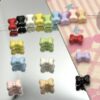 Wholesale Mini Bow Separated Beads Colorfulful Painted Alloy Loose Beads Handmade DIY