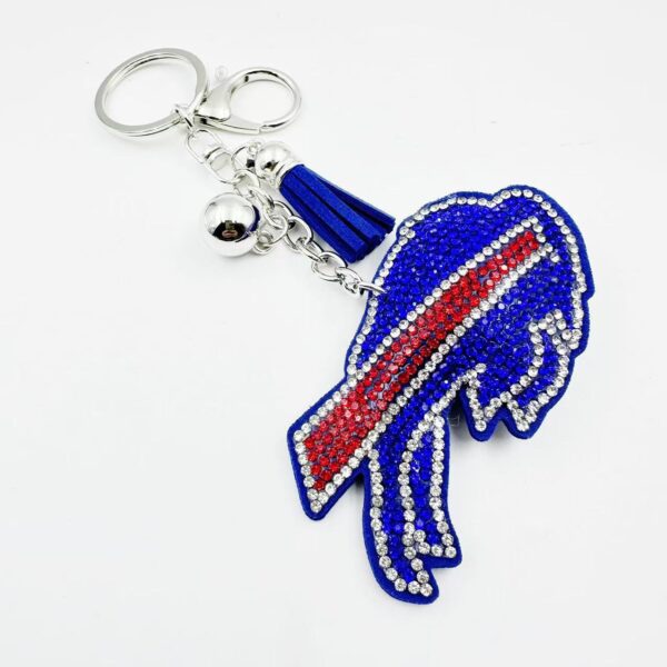Wholesale Diamond Bull Keychain Diamond Bullfighting Keychain