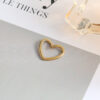 Wholesale Niche Hollow Heart Necklace