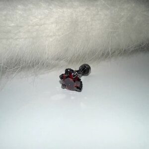 Single - Red Diamond Dragon Claw - 6mm