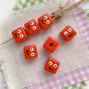 12 # Orange-red-square (one)