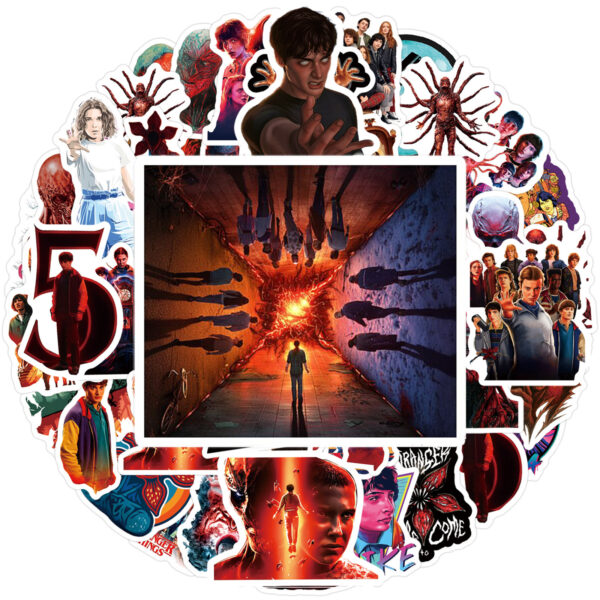 Wholesale 60 Horror and Strange Story Waterproof Vinyl Stickers