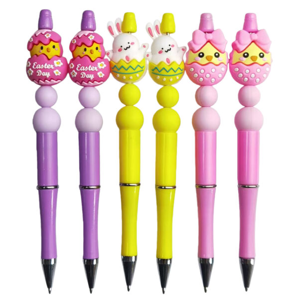 O1CN01GbnrO52MulPQMgAt8_2221325469888-0-cib Wholesale 10pcs Easter Cartoon Rabbit Easter Egg Focal Beads