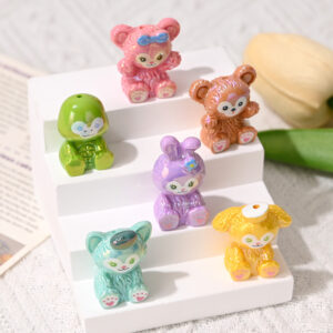 Three-dimensional seven treasures (mixed model with holes)