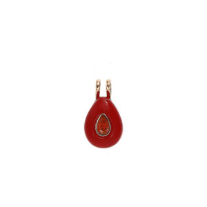 July (natural stone separate pendant)