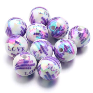 Solid purple / Size: 16mm aperture 2.8mm