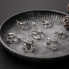 Wholesale retro skull snake octopus animal ring
