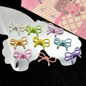 O1CN01GjxcYR20W6UF2CpWV_2219495706856-0-cib Wholesale Cute Ins Alloy Cut Out Rope Bow Separated Beads DIY