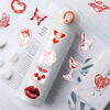 Wholesale 50pcs Cartoon Valentine's Day Simple Graffiti Stickers