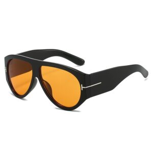 Black-framed orange slices