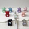 O1CN01GlI7qI1iSkW6olnt4_2220041874412-0-cib Wholesale Double-sided 3D Sugar Heart Crown Little Bear DIY Handmade Beads