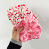 Wholesale Valentine's Day Sweet Love Lips Printed Elastic Hair Rope