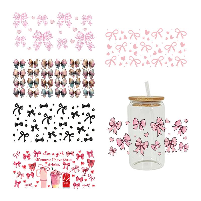 Wholesale UV Transfer Paste Glass Crystal Label Crystal Paste Cross-border Special Paste for 16oz Glass C 23cmX11cm