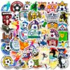 Wholesale 50 World Cup Soccer Series Waterproof Decorative Stickers