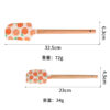 Wholesale Silicone scraper cream fruit pattern spatula baking tool