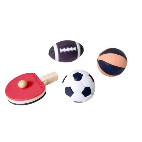 Wholesale Football basketball table tennis mini sports equipment model Doll Accessories