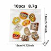 Wholesale Cute cartoon bread embroidery DIY Patches