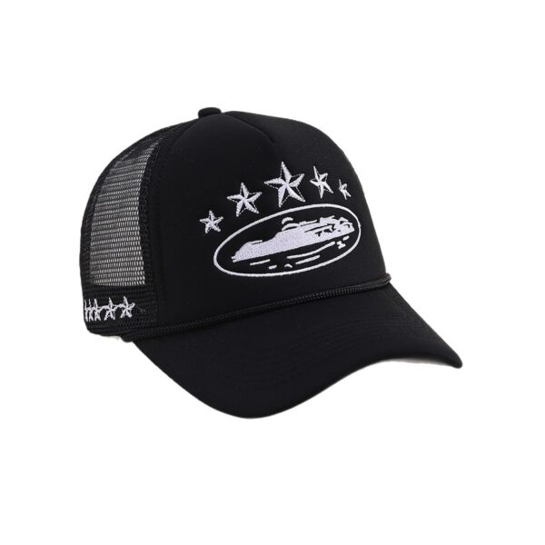 Wholesale Alcatraz Embroidered Trucker Hat, Sunshade Baseball Cap