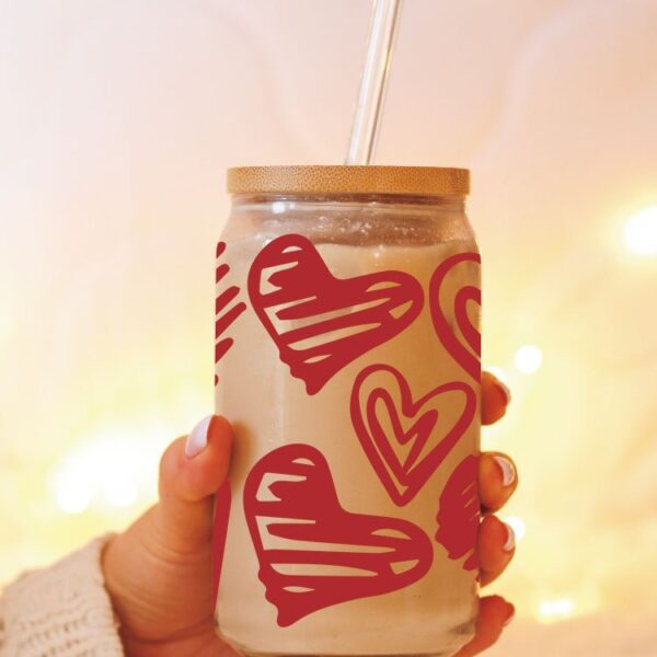 Wholesale UV Transfer Paste Glass Crystal Label Crystal Paste Cross-border Special Paste for 16oz Glass Cup 23cmX11cm