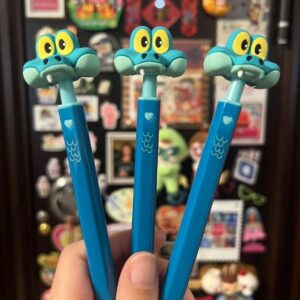Wholesale Cartoon Gary Snake Retractable Ballpoint Stress Relief Plastic Pen OLY Exclusive