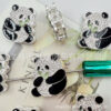 O1CN01Gqw9Rb1QqPvlwkW6W_2215566152027-0-cib Wholesale Double sided alloy diamond inlaid panda beads