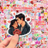 Wholesale Romantic Pink Valentine's Day Cartoon Graiti Stickers