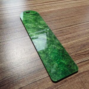 dark green starry sky / No fringe