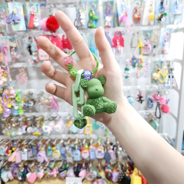 O1CN01GtFNug2FWIsINmYgz_2217187058887-0-cib Wholesale Resin Bear Rabbit Fashion Simple Keychain