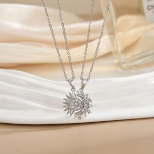Magnetic couple necklace xl0282g