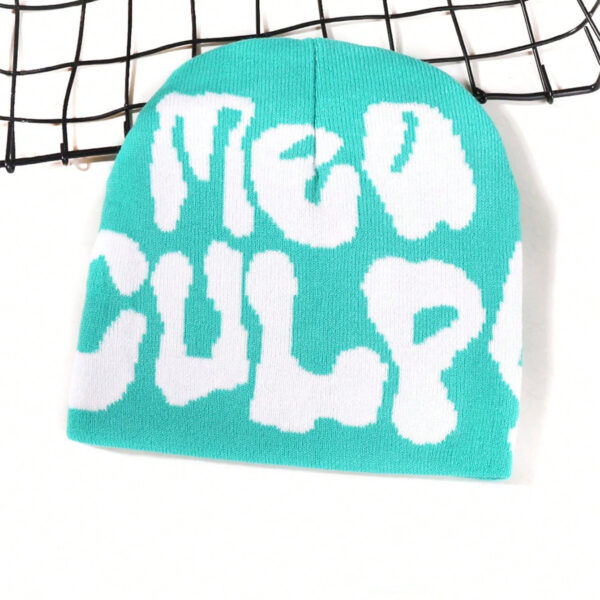 Wholesale Colorful letter jacquard knitted Winter Hat