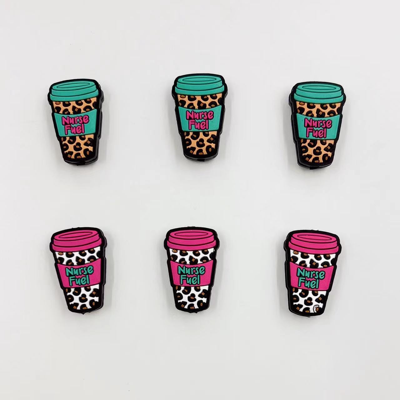 Wholesale Small C Silicone Focus Beads Loose Beads
