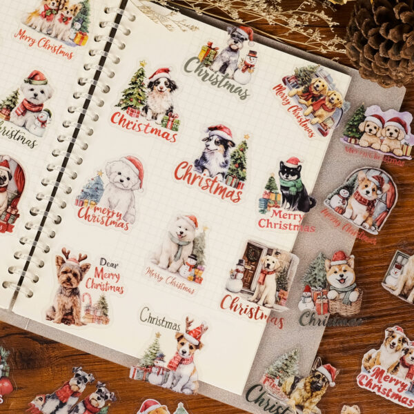 O1CN01Gy1xZd1Ohb3IOhh9Q_2218939091737-0-cib Wholesale 56pcs Christmas dog cartoon stickers