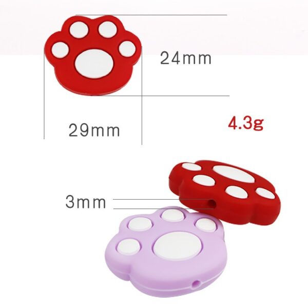Wholesale 10PCS New Children's Handmade Baby Teether Food Grade Silicone Beads