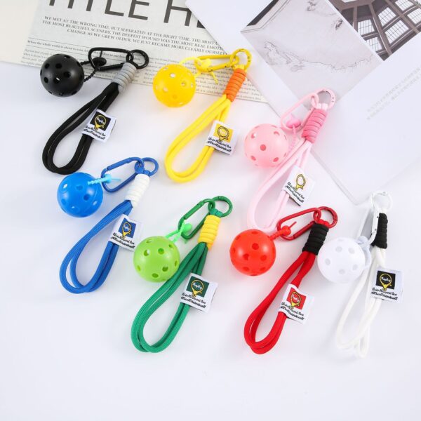 Wholesale Pickleball Peripheral Products Mini Keychain