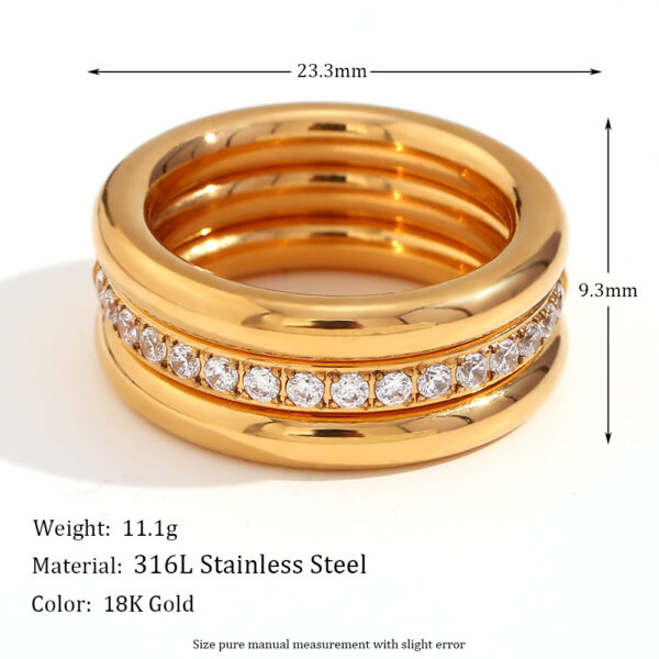 O1CN01H2igBJ2AUrNP8kWIz_2213308878207-0-cib Wholesale Gold-colored zircon plain ring