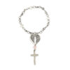 O1CN01H49QGe1nDFCO4R1Sb_2217270355055-0-cib Wholesale Diamond-studded heart chain angel wing cross keychain