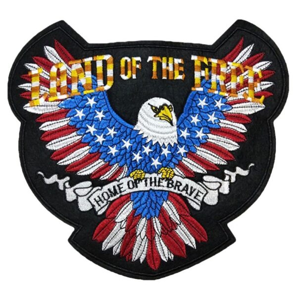 Wholesale Large punk style clothing embroidery DIY Patches