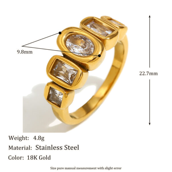 O1CN01HCWEzd2AUrXEbltLy_2213308878207-0-cib Wholesale Gold-colored bread-shaped heart-hammering pattern seal ring