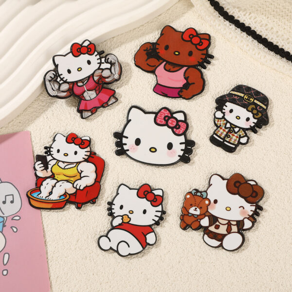 O1CN01HDRoyR2MBsabNama0_2218764819790-0-cib Wholesale Custom 3D embossed acrylic stickers for DIY jewelry and aessories, cute hair clips and aessories.