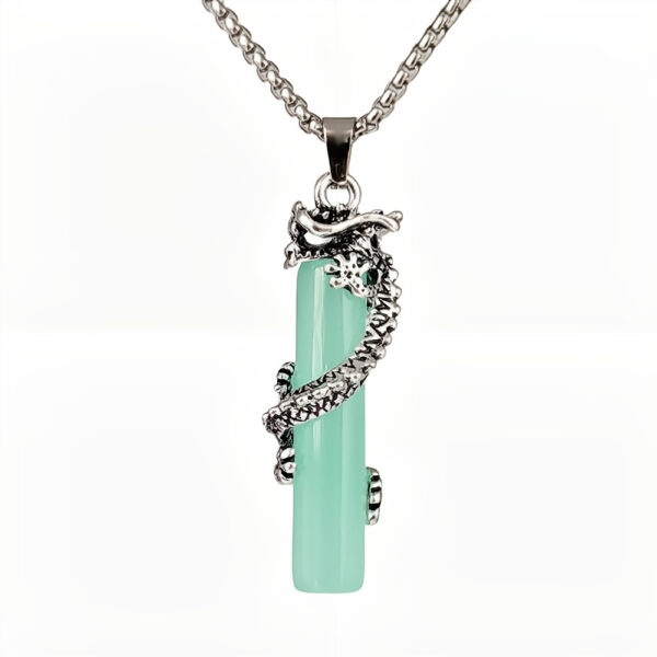 Wholesale Luminous agon Pendant Three-dimensional Cylinical Necklace For Men