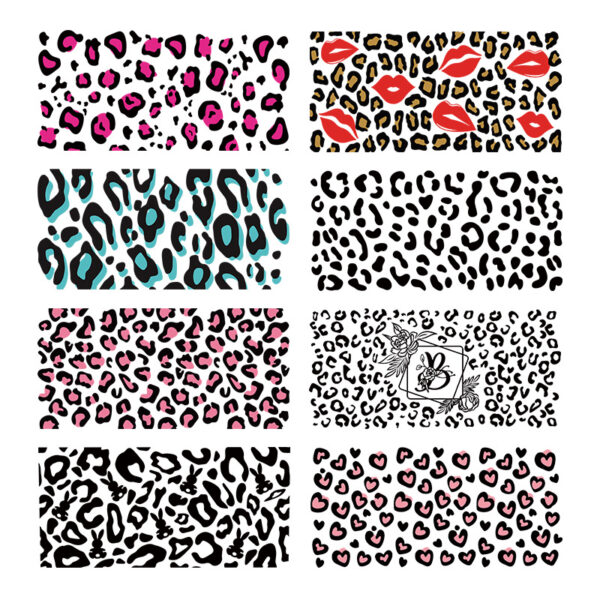 Wholesale Uv Transfer Sticker Glass C Crystal Label Crystal Sticker Exclusive for 16oz Glass C Special Sticker 23Cmx11Cm