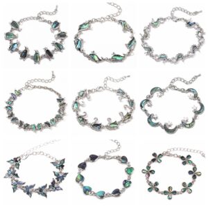 Wholesale Animal Butterfly Shell Butterfly Apple Bracelet