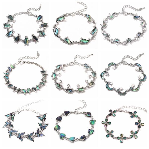 Wholesale Animal Butterfly Shell Butterfly Apple Bracelet