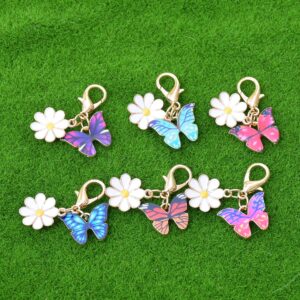 6-piece enamel butterfly set - no card included